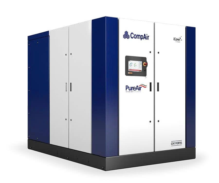 Máy nén khí trục vít không dầu CompAir DX90-160 (RS)