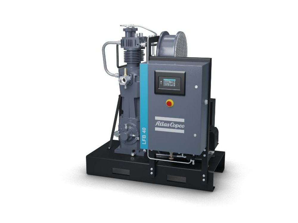 máy tăng áp khí và nitơ không dầu Atlas Copco LFB 40