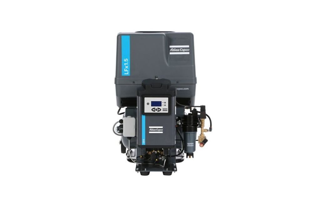 máy nén khí piston không dầu nhỏ gọn Atlas Copco LFx