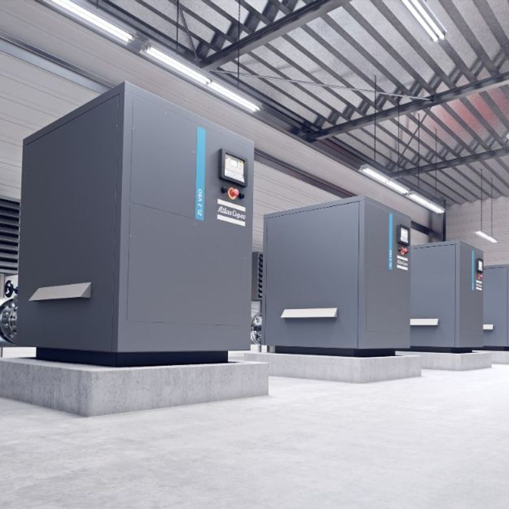máy thổi lobe không dầu Atlas Copco ZL VSD