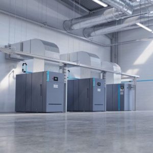 máy nén khí bánh răng không dầu Atlas Copco ZR ZT