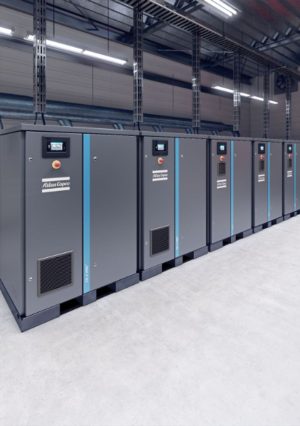 máy thổi trục vít không dầu Atlas Copco ZS VSD+