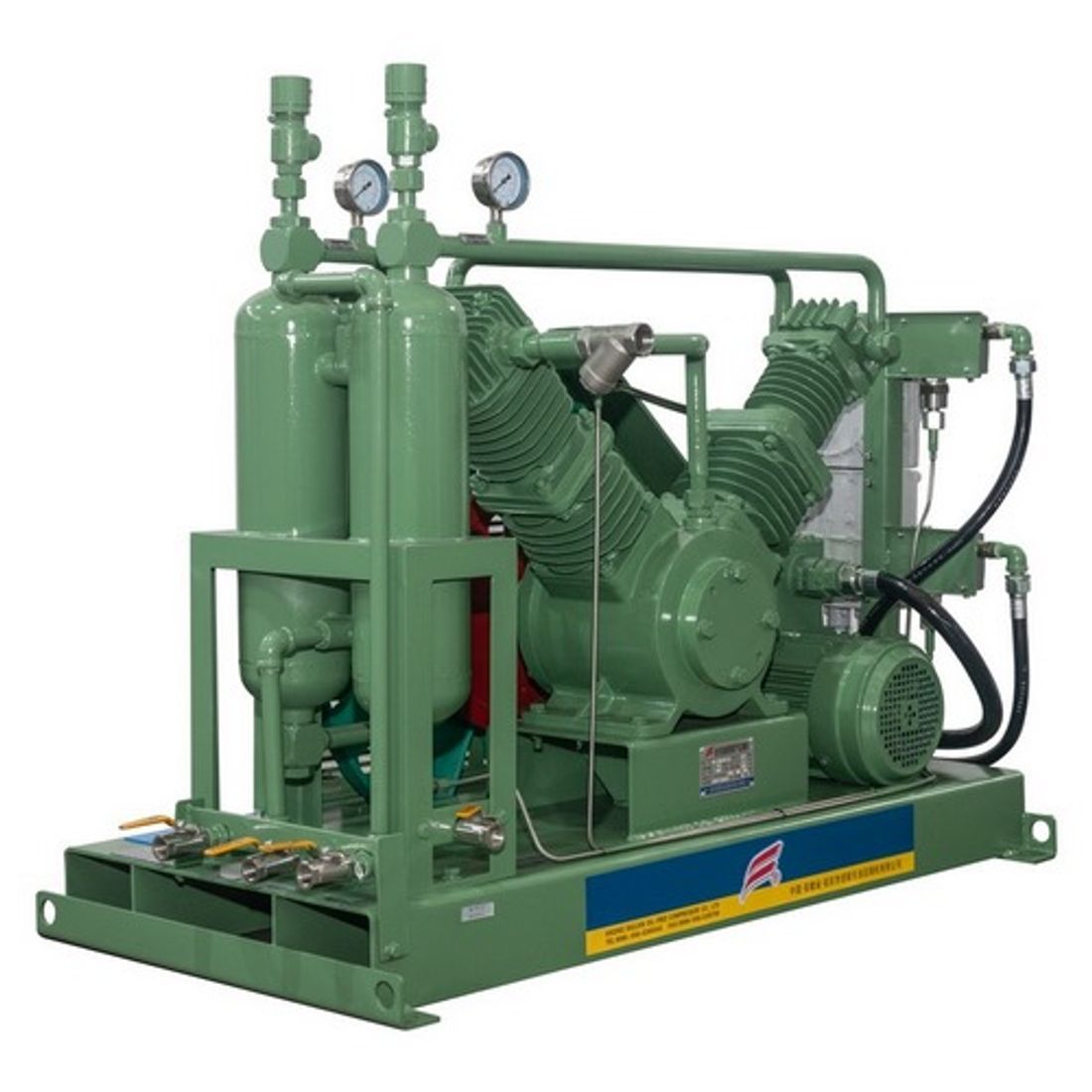 Máy nén khí hydro (H₂) không dầu Bailian (10Kw)
