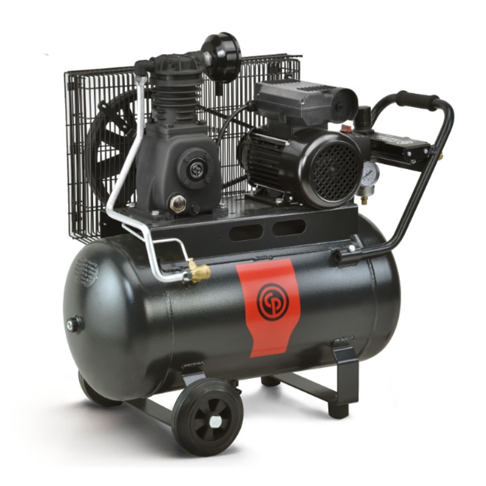 máy nén khí piston gang Chicago Pneumatic Ironman