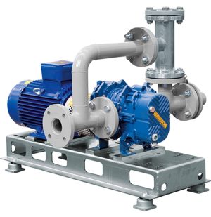 Cụm máy thổi khí skid Biogas Robuschi CRBIO – GRBIO