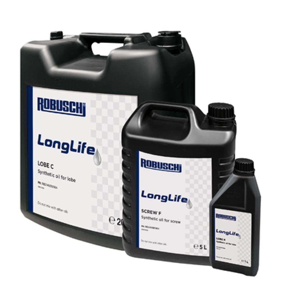 Dầu bôi trơn LongLife Robuschi cho máy thổi lobe & trục vít