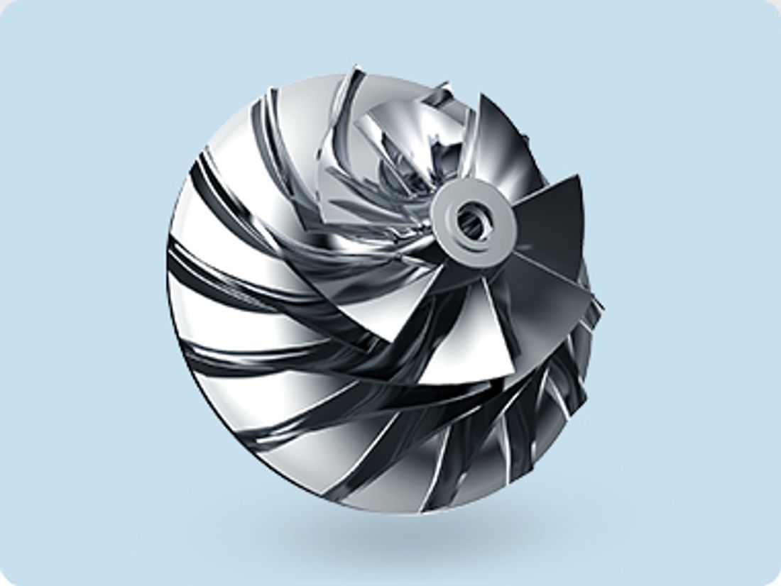 Bánh công tác (Impeller) - Máy nén khí ly tâm DENAIR
