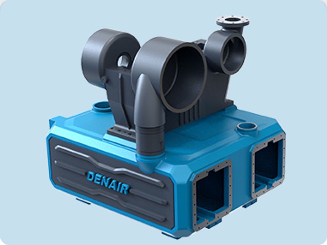 Hộp số đúc liền khối (Integrated Casting Gearbox) - Máy nén khí ly tâm DENAIR