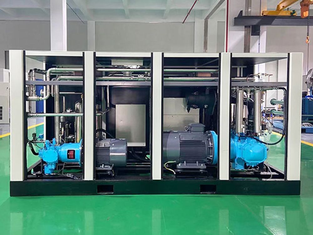 Máy nén khí trục vít không dầu áp suất cao DENAIR