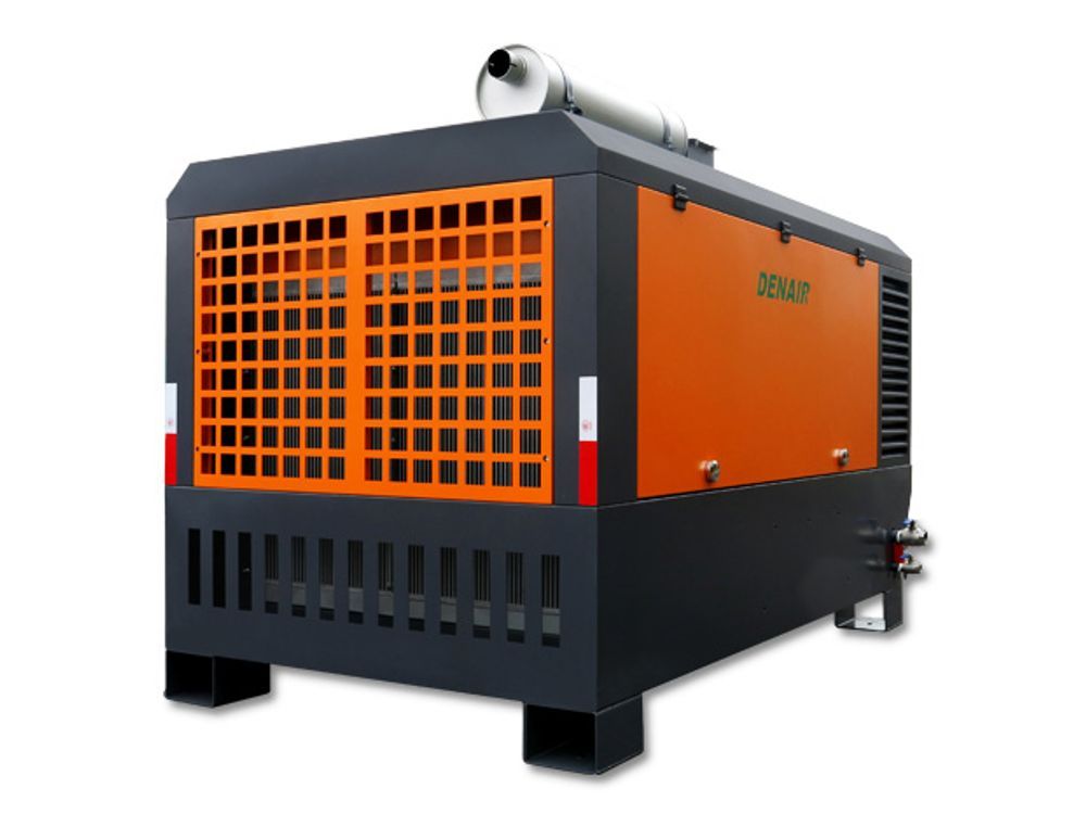 Máy nén khí lắp khung trượt (Skid-mounted) DENAIR
