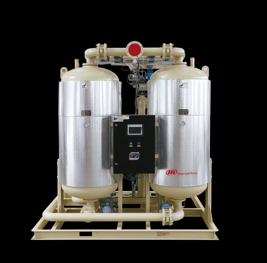 Heatless Desiccant Dryers 2.5-142 m3/min, 800-5,000cfm Ingersoll Rand