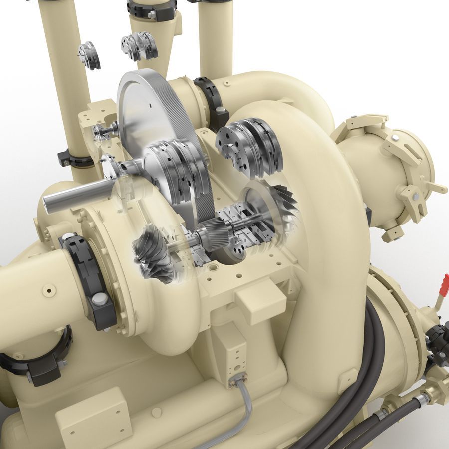 MSG TURBO-AIR NX 5000 Centrifugal Air Compressors Ingersoll Rand