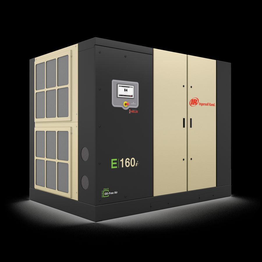 Máy nén khí Ingersoll Rand E-Series Oil-Free Rotary Screw Air Compressors 90-160 kW