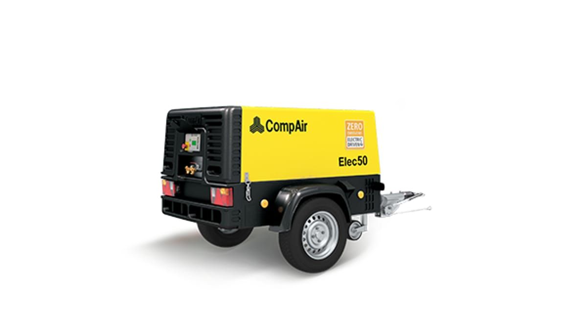 Máy nén khí di động chạy điện CompAir Elec50