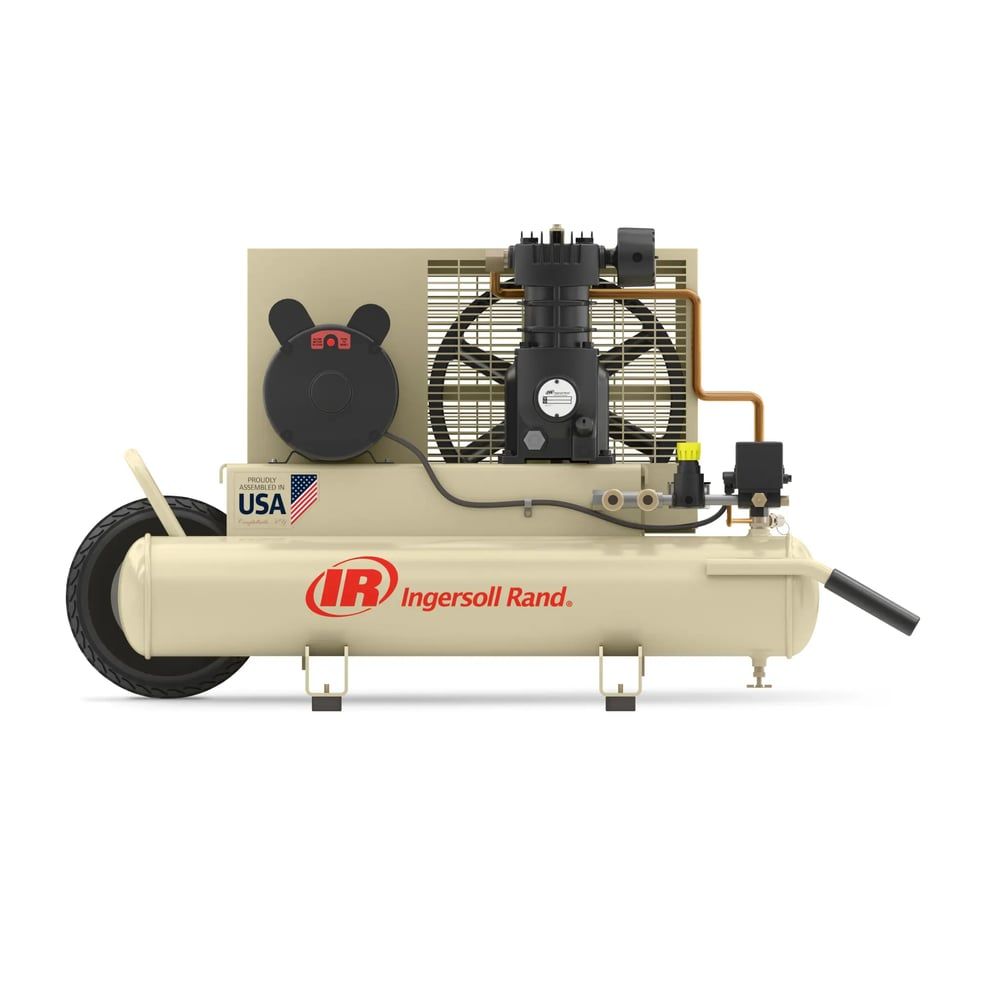Máy nén khí piston di động Ingersoll Rand dạng xe đẩy 2-3 HP