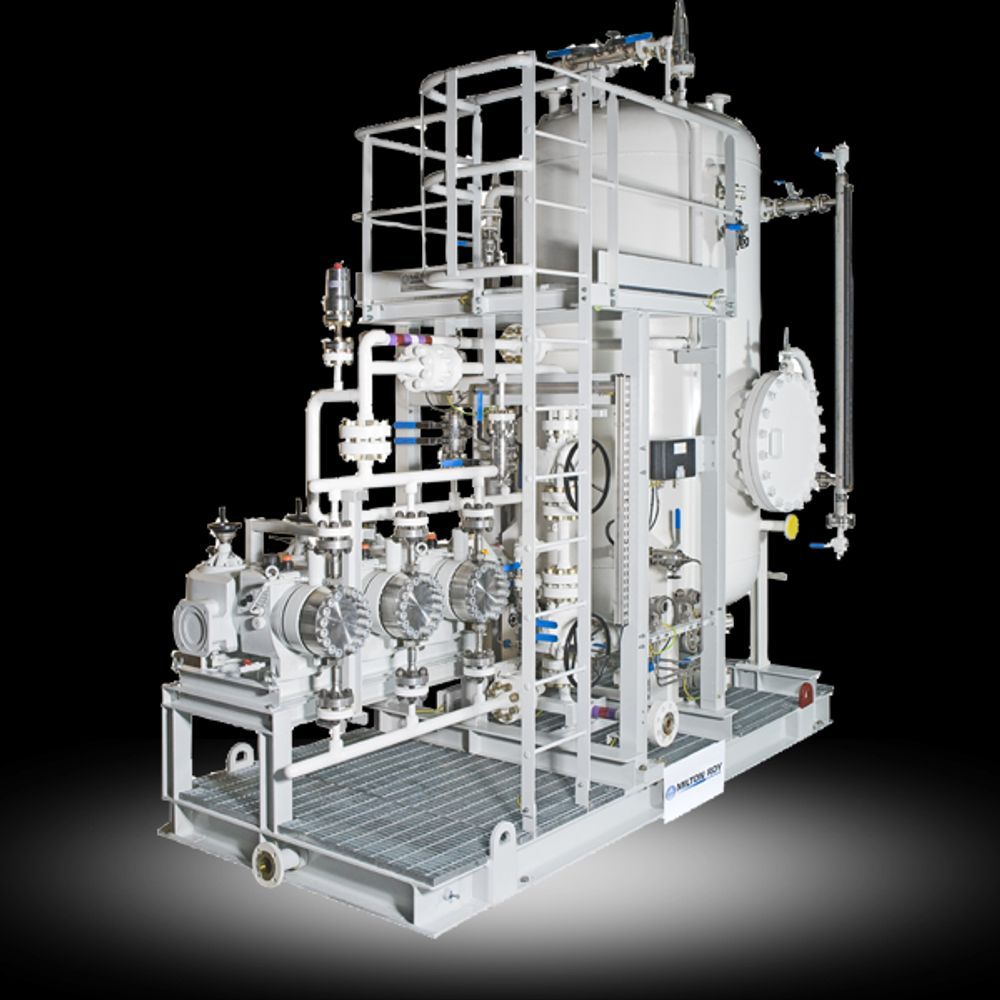 Hệ thống bơm hóa chất Milton Roy (Chemical Injection Package)