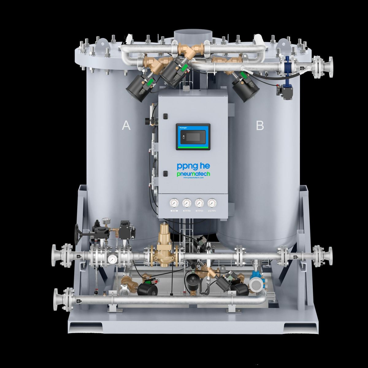 máy tạo nitơ PSA lưu lượng cao Pneumatech PPNG 100-800 HE