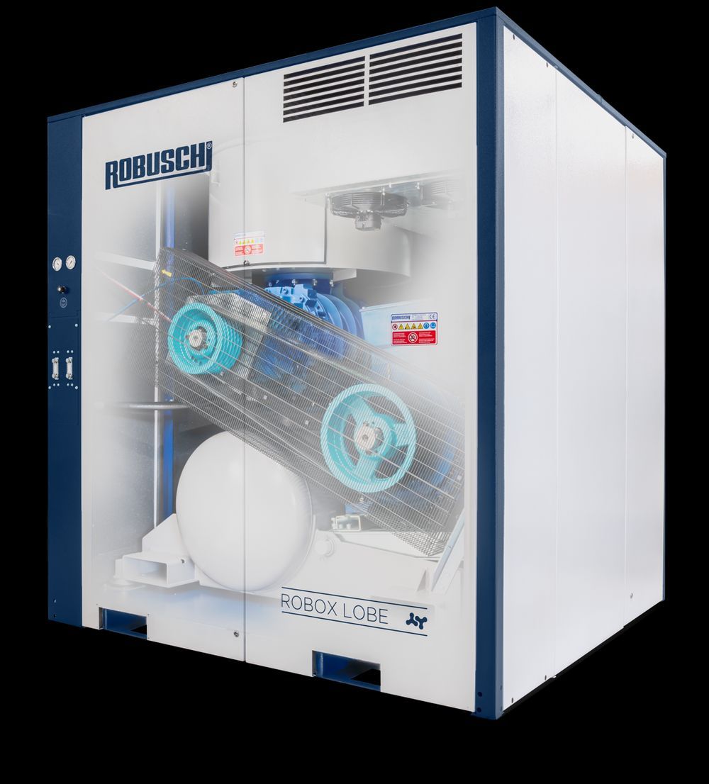 Cụm máy thổi khí cánh Roots Robuschi ROBOX Lobe