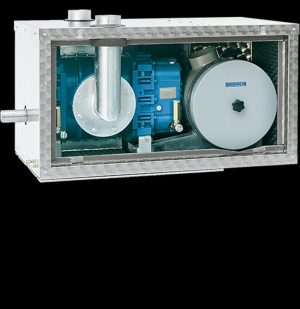 Cụm bơm chân không cánh Roots di động Robuschi TRB-DV