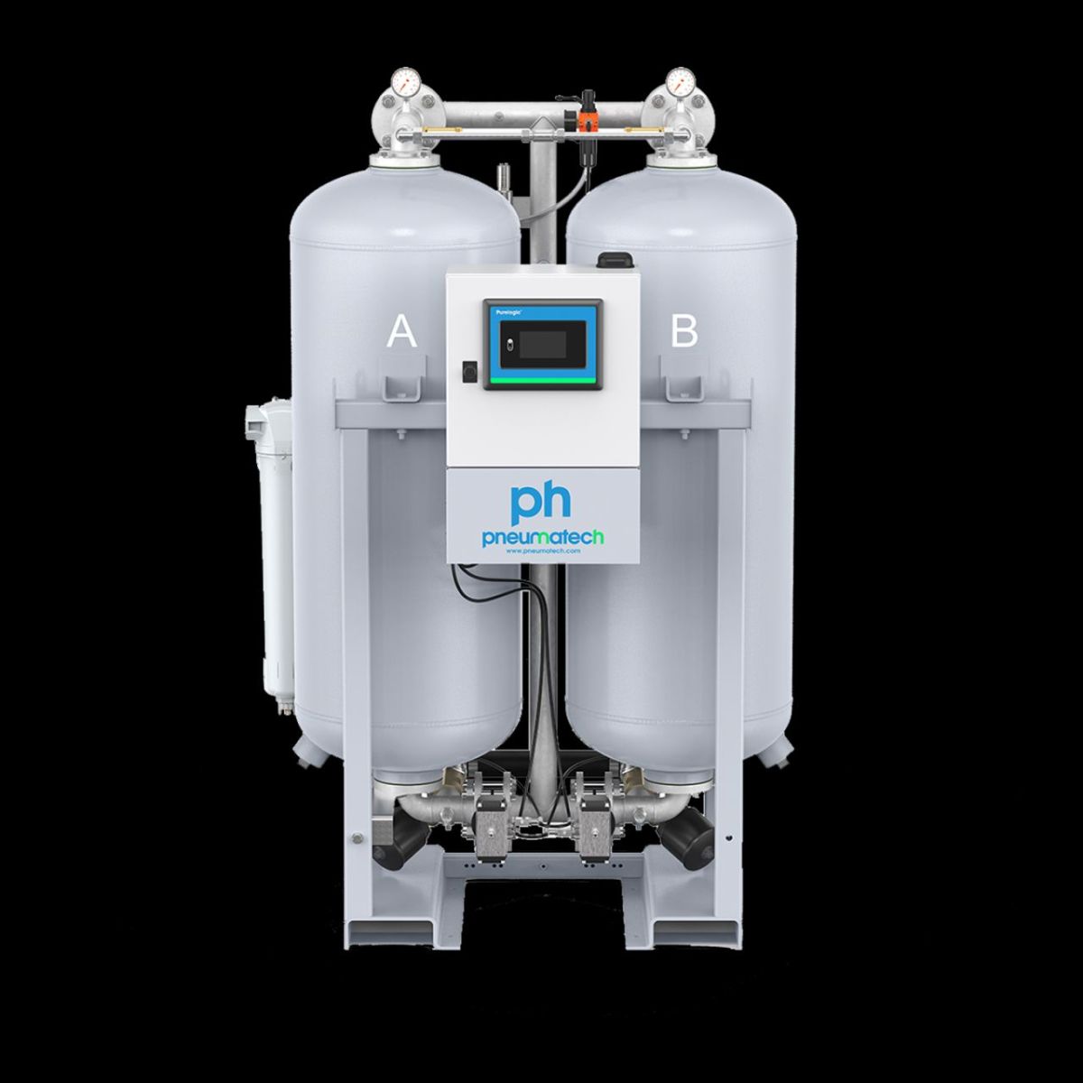 máy sấy khí hấp thụ không gia nhiệt Pneumatech PH 230-635 HE