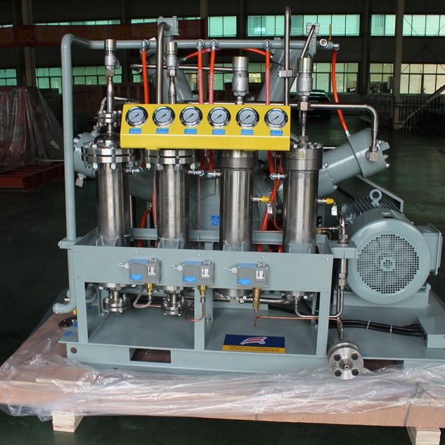 Máy nén khí nitơ (N₂) không dầu Bailian WW-100-6-30 (áp suất cao) - mô tả chi tiết