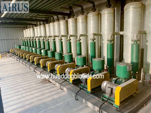 Máy thổi khí PD cho vận chuyển khí nén bột PTA trong sản xuất polyester