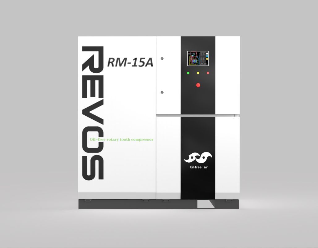 Máy nén khí không dầu răng xoắn REVOS