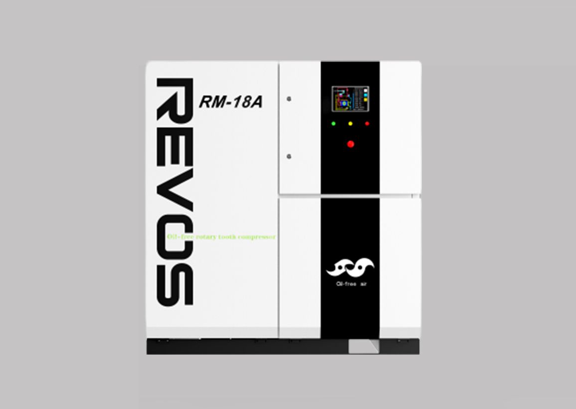 Máy nén khí răng xoắn không dầu khô REVOS RM-18A 18KW