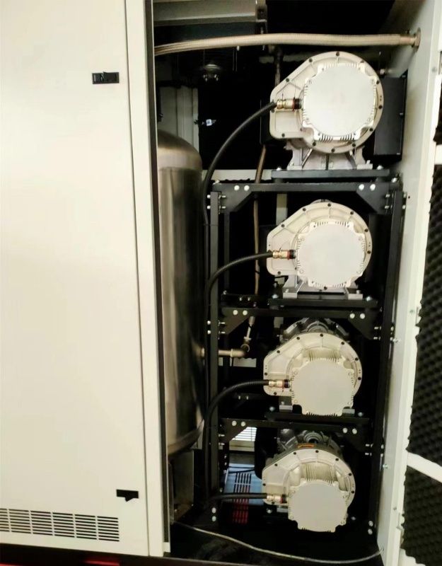 Máy nén khí xoắn ốc không dầu biến tần nam châm vĩnh cửu Leadway 15kW (HK-Z16/08-S1)