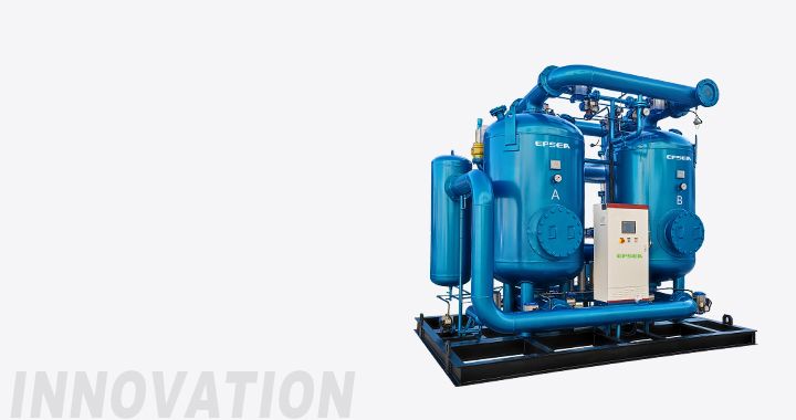 Máy sấy khí hấp thụ tái sinh bằng nhiệt nén, tiêu hao khí thấp EPSEA
