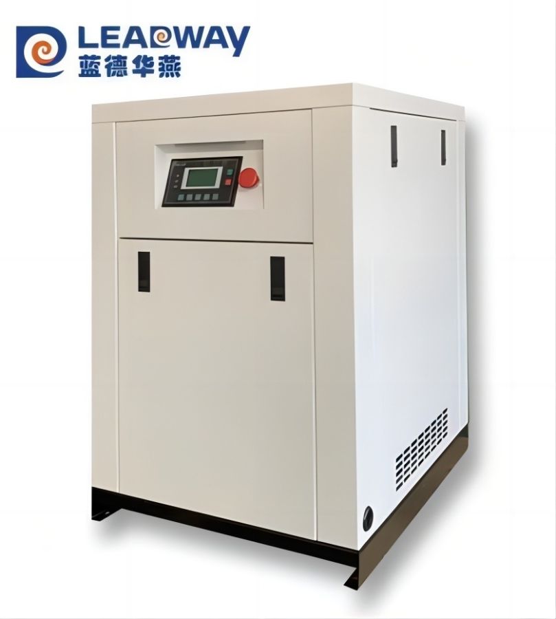 Máy nén khí xoắn ốc không dầu phòng thí nghiệm siêu êm Leadway 5.5kW (HK-D06/08-A1)