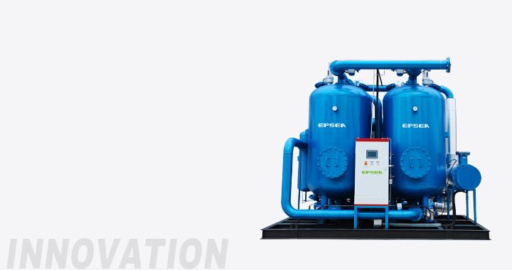 Máy sấy khí hấp thụ tái sinh bằng nhiệt nén, không tiêu hao khí EPSEA