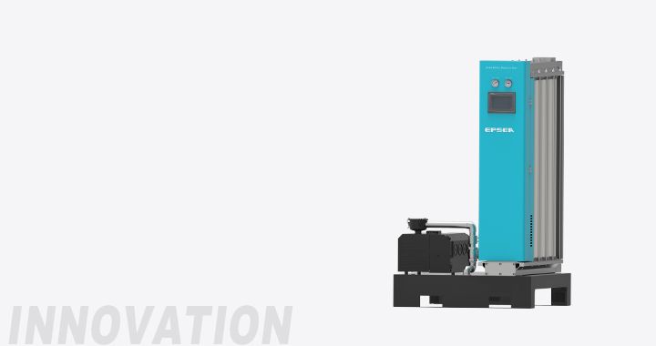 Máy sấy khí hấp thụ module tái sinh chân không EPSEA