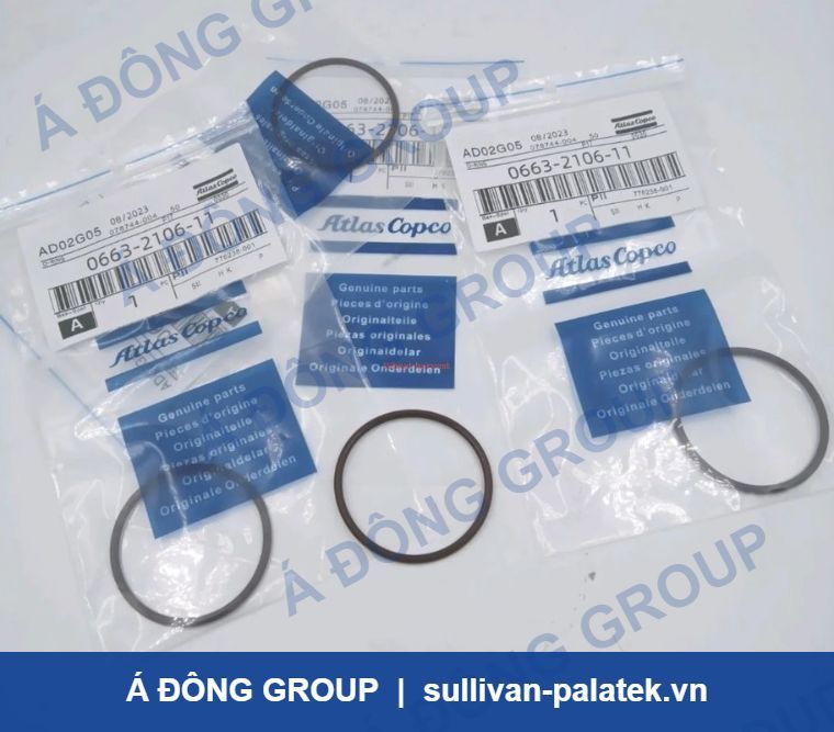 Atlas O ring 0663210611 High Quality Screw air Compressor Pa