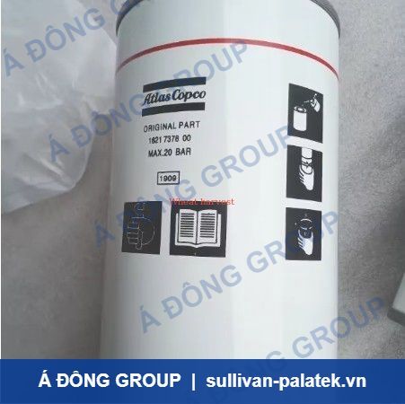 Atlas Parts Oil Filter (with Cap) 1621737890 =1621737800 Hig