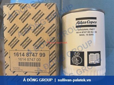Atlas 1614874799 Air Compressor Spare Parts Oil Filter Solut