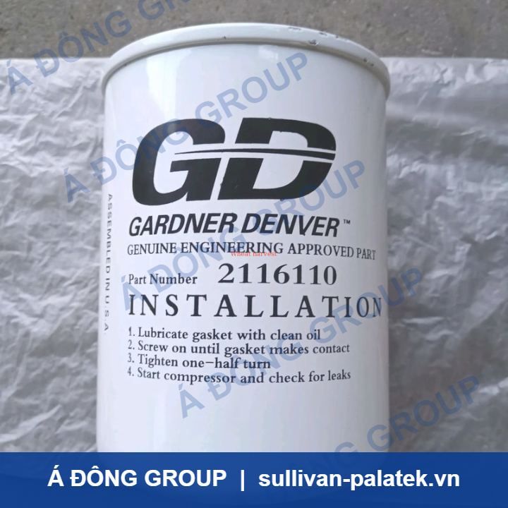 Gardner Denver Oil Filter 2116110 for Screw Air Compressors