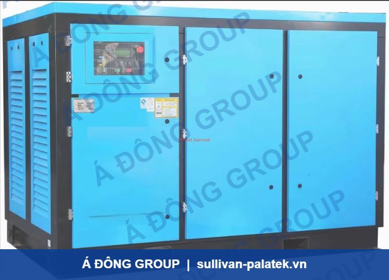 Two-Stage Screw Industrial Compressors Oil-Less 380V 75KW Co