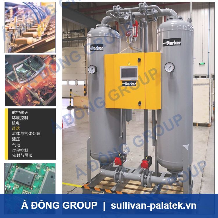 EDB Double Tower Heatless Adsorption Dryer