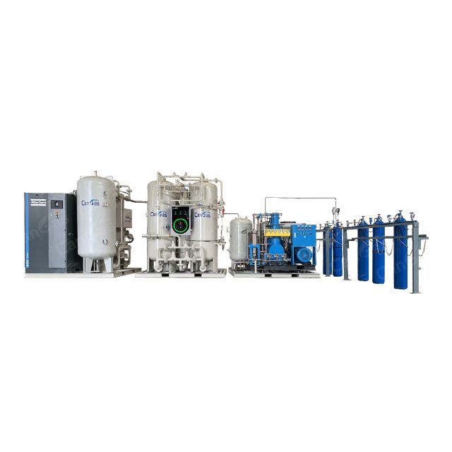Máy tạo khí Oxy PSA with Cylinder Filling Manifol CanGas