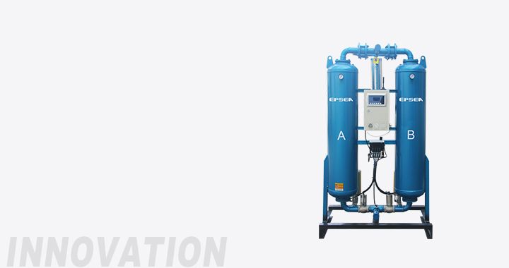 Máy sấy khí hấp thụ tái sinh có gia nhiệt, hai tháp EPSEA