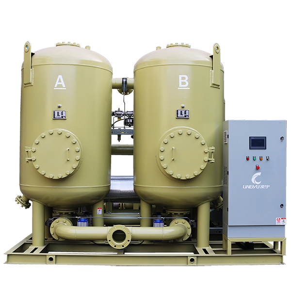 Low air Consumption Blast Heating Regeneration Adsorption Dryer LINGYU