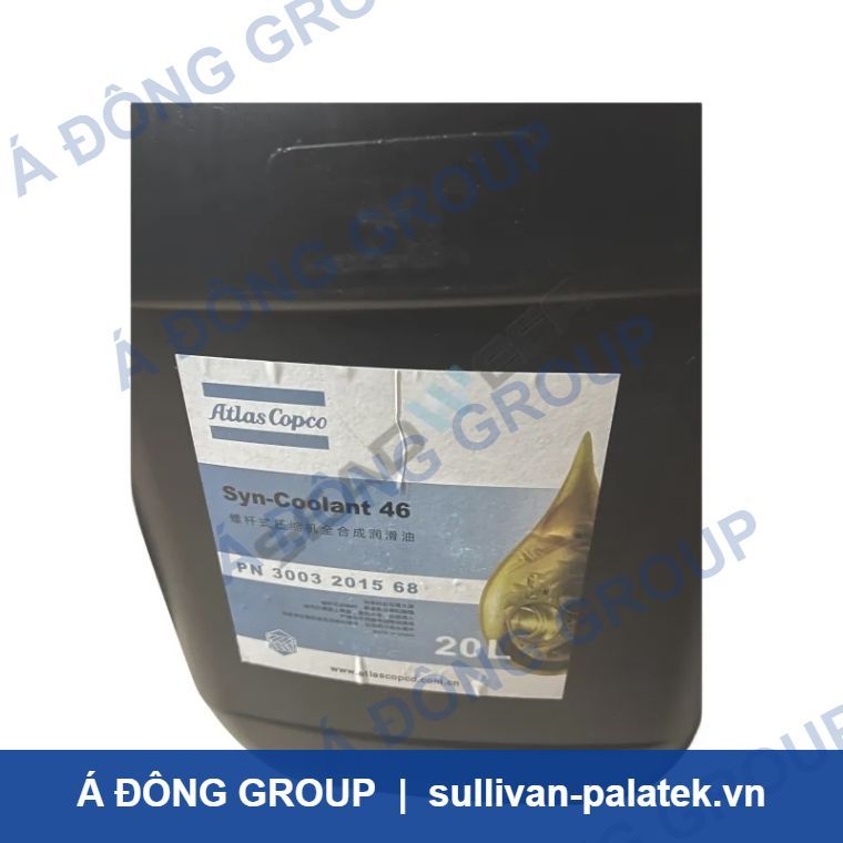 Atlas Screw Compressor Synthesis 3003201568 Lubricant Oil 20L