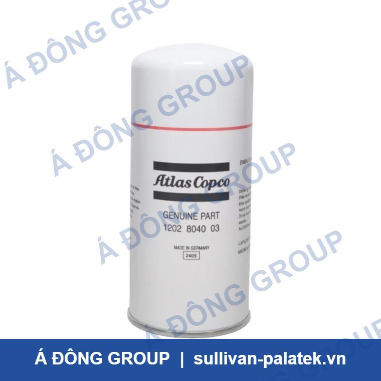 Atlas Copco Compressor 1202804093=1202804003 Oil Filter