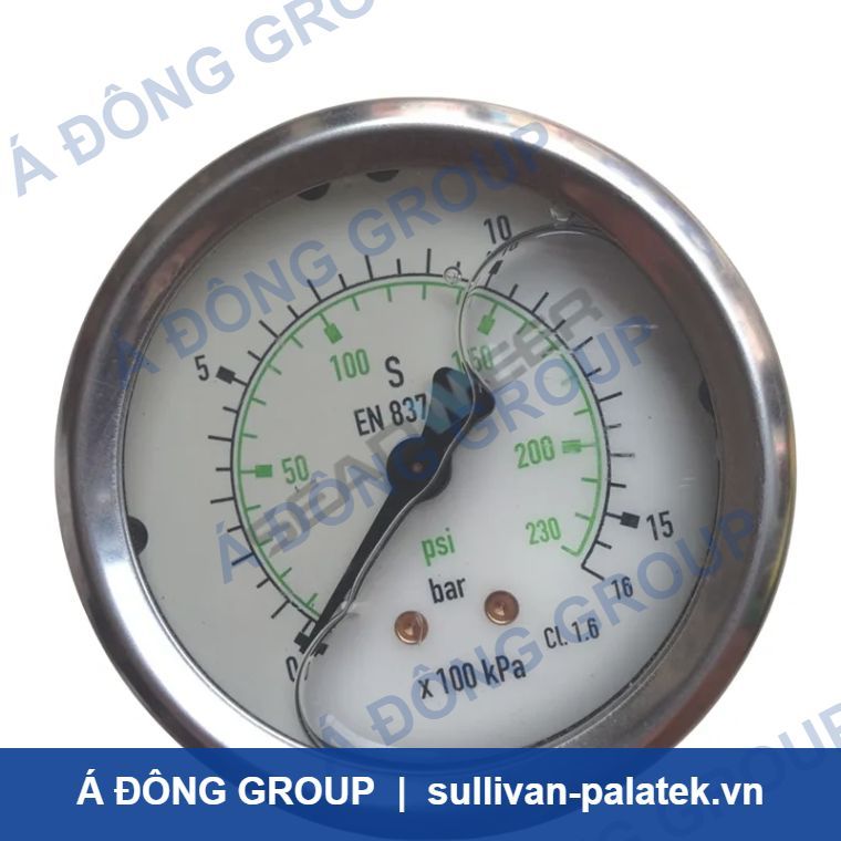 Atlas Copco Air Compressor 1615726400 Pressure Gauge