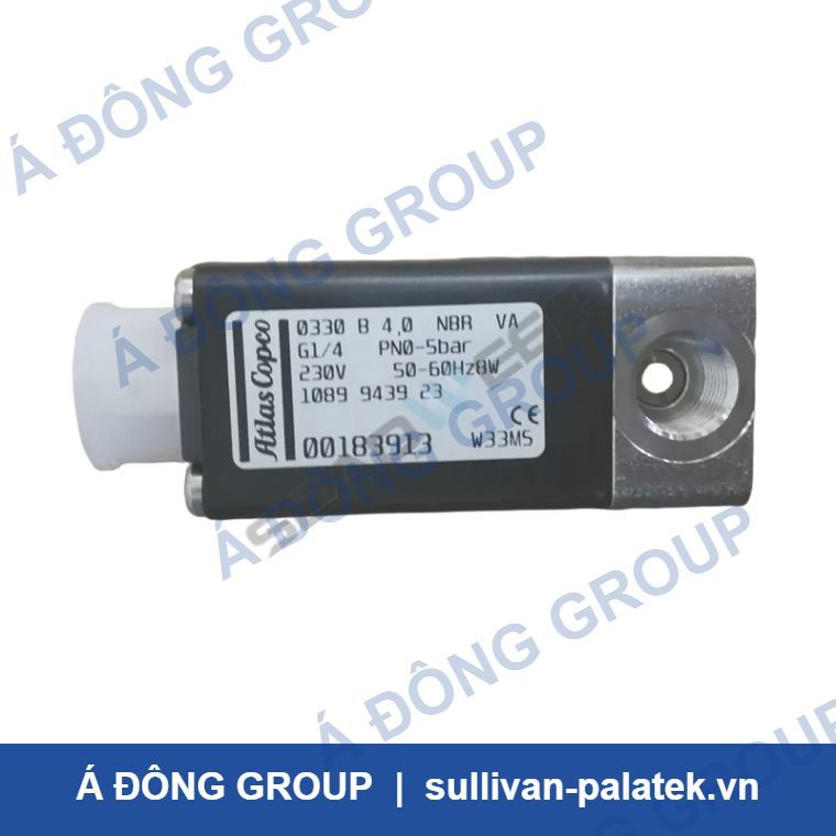 Atlas Copco 1089943923 Oil-Free Compressor Solenoid Valve