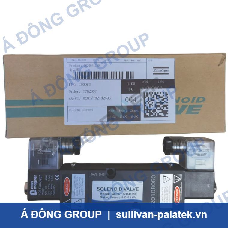 Atlas Copco 1624641059 Solenoid Valve