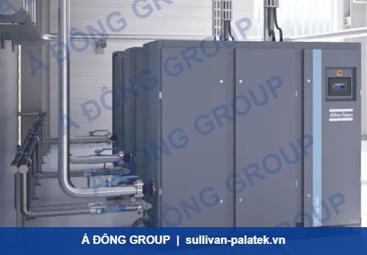Atlas Copco ZR/ZT IE5 Ultra-Efficient Motor Oil-Free Screw Compressor