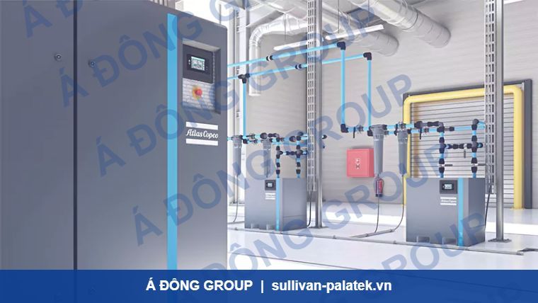 Atlas Copco ZT 15-22kW Oil-Free Screw Compressor