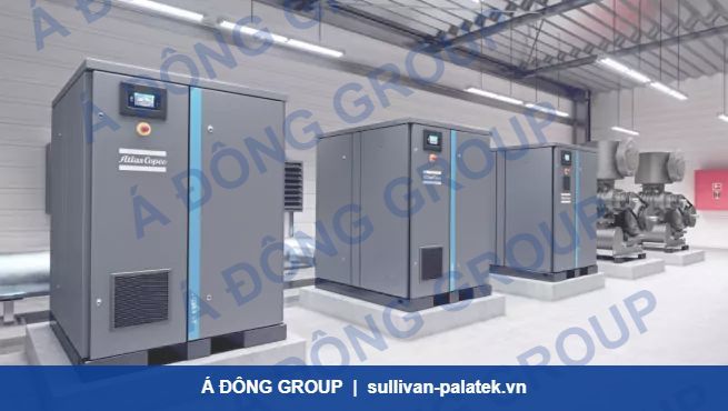 Atlas Copco ZS 4 VSD⁺ ZS 18-90kW Oil-Free Screw Blower